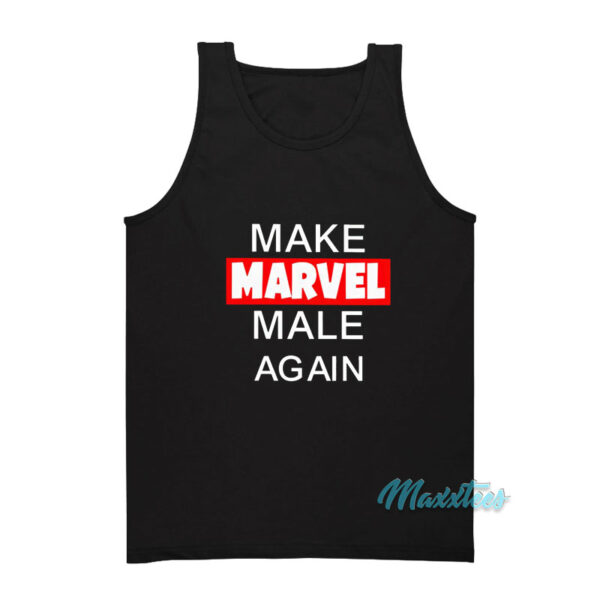 Make Marvel Male Again Tank Top