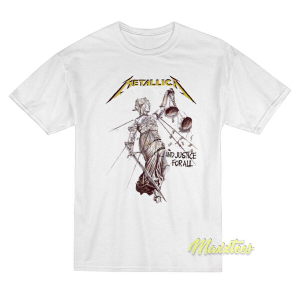 Metallica and Justice For All T-Shirt
