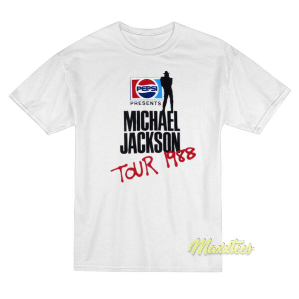 Michael Jackson Pepsi Bad Tour 1998 T-Shirt