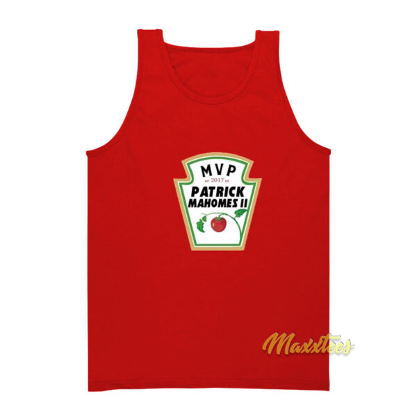 Patrick Mahomes MVP Ketchup Tank Top