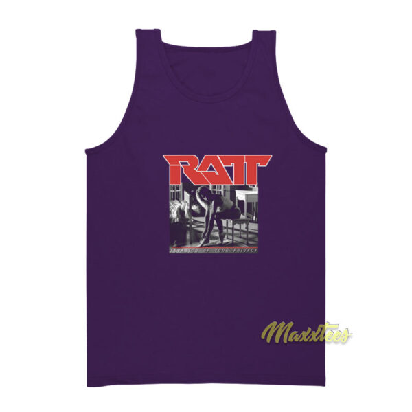 Ratt Invasion Of Your Privacy Tank Top