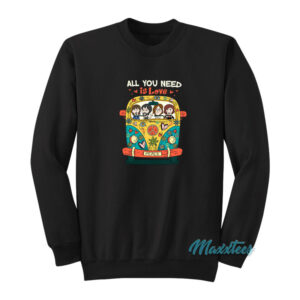 The Beatles Hippie All You Need is Love Sweatshirt