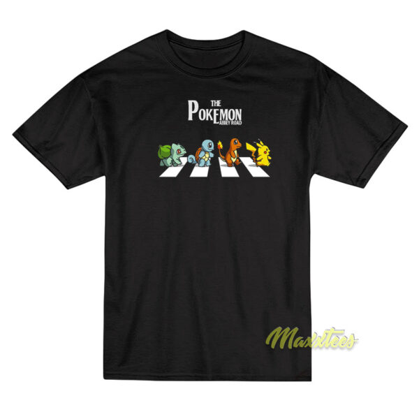 The Pokemon Abbey Road T-Shirt