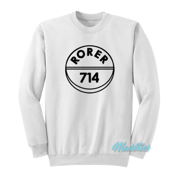 Tommy Chong Rorer 714 Sweatshirt