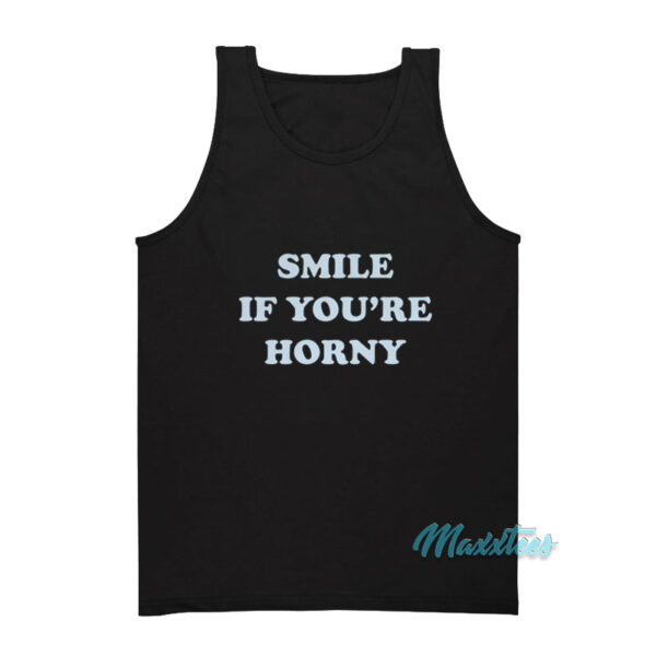 Tommy Chong Smile If You're Horny Tank Top