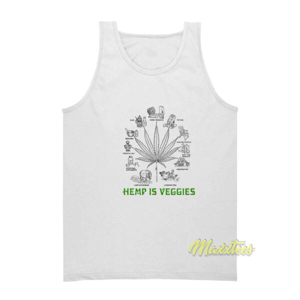 Veggies Hemp Tank Top
