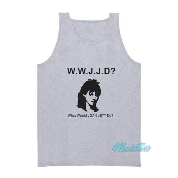 WWJJD What Would Joan Jett Do Tank Top
