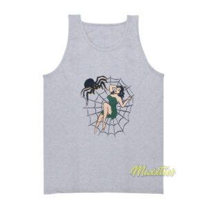 Web Of Lies Fitted Tank Top