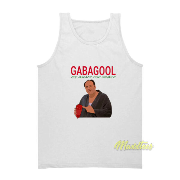 Gabagool Its Whats For Dinner Tank Top