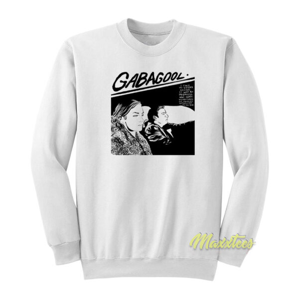 Gabagool Sopranos Sonic Youth Sweatshirt