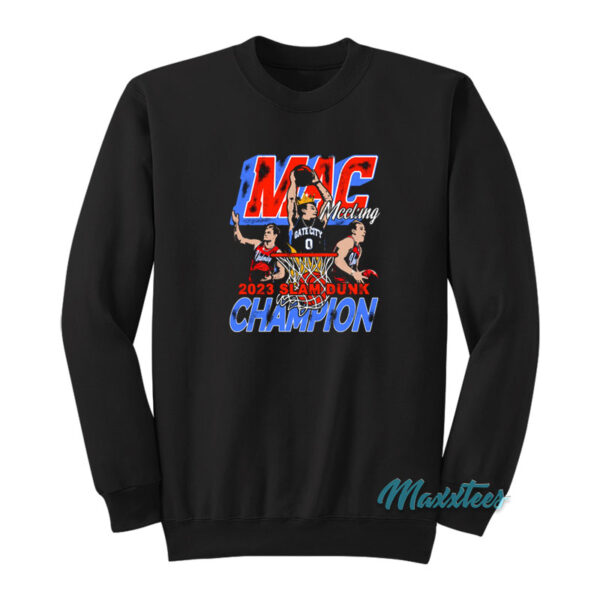 Mac McClung 2023 Slam Dunk Champion Sweatshirt