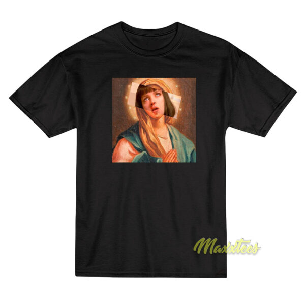 Mia Wallace Virgin Mary T-Shirt