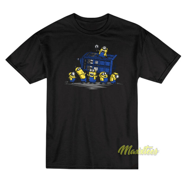 Minions Steal Doctor Who's Tardis T-Shirt