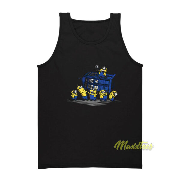 Minions Steal Doctor Who's Tardis Tank Top