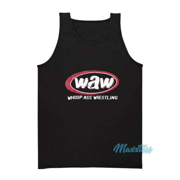 Stone Cold Waw Whoop Ass Wrestling Tank Top