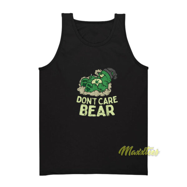 Don't Care Bears Weed Tank Top