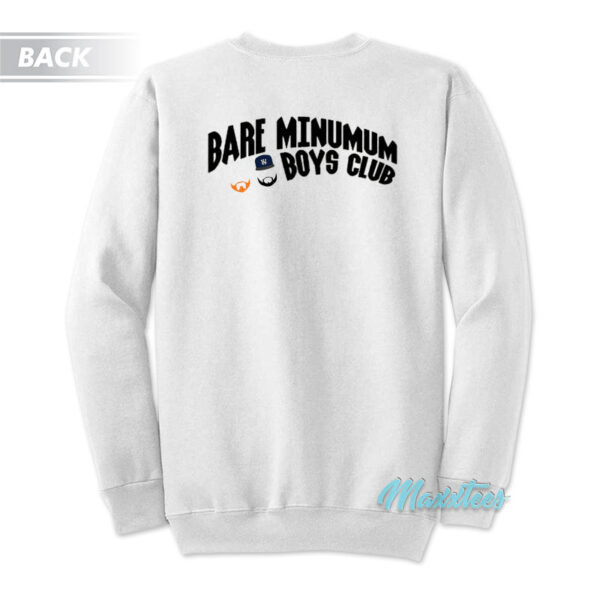 Bare Minumum Boys Club Sweatshirt