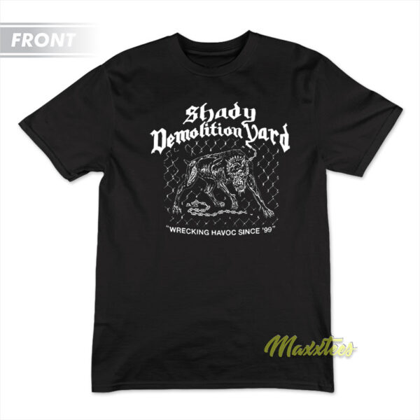 Shady Demolition Junkyard Dog T-Shirt