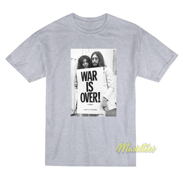 War Is Over John Lennon T-Shirt