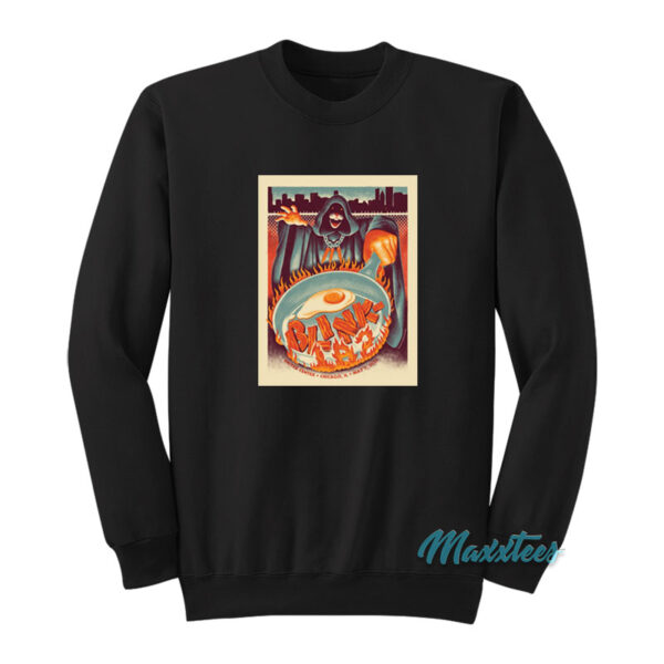 Blink 182 May 7 2023 Chicago Poster Sweatshirt