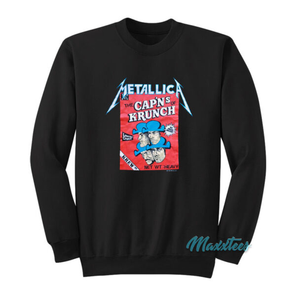 Pete Metallica The Cap'ns Of Krunch Sweatshirt