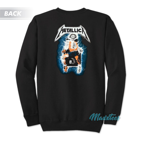Ryan Gosling Metallica Ride The Lightning Sweatshirt