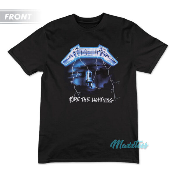 Ryan Gosling Metallica Ride The Lightning T-Shirt