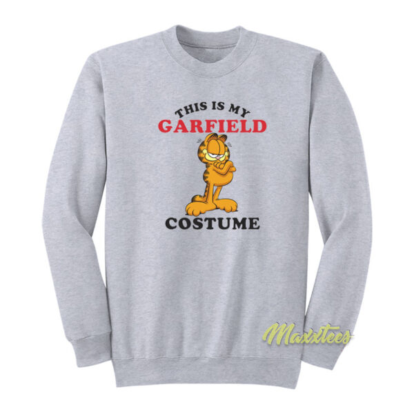 Garfield This Is My Costume Sweatshirt