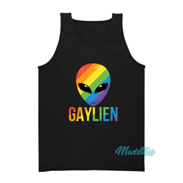 Gaylien Gay Alien Pride Tank Top