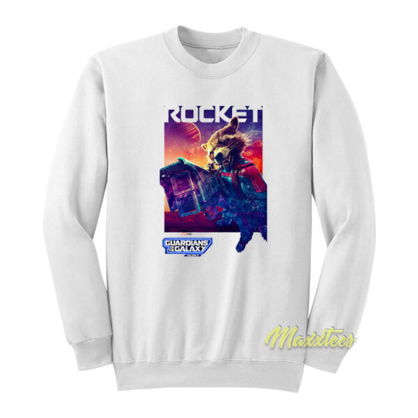 Guardians Of The Galaxy 3 Rocket Racoon Sweatshirt