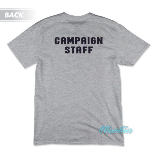 Harvey Dent For Mayor Campaign Staff T-Shirt