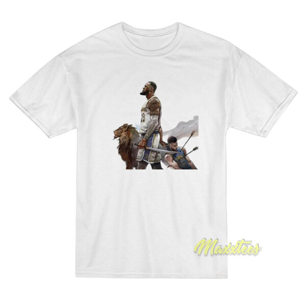 Lebron James Slaughter Stephen Curry T-Shirt