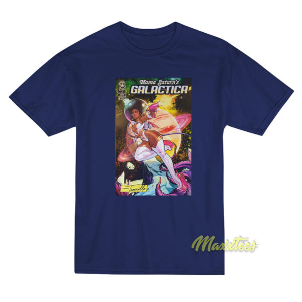 Mama Saturn's Galactica T-Shirt