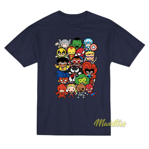 Marvel Heroes and Villains T-Shirt