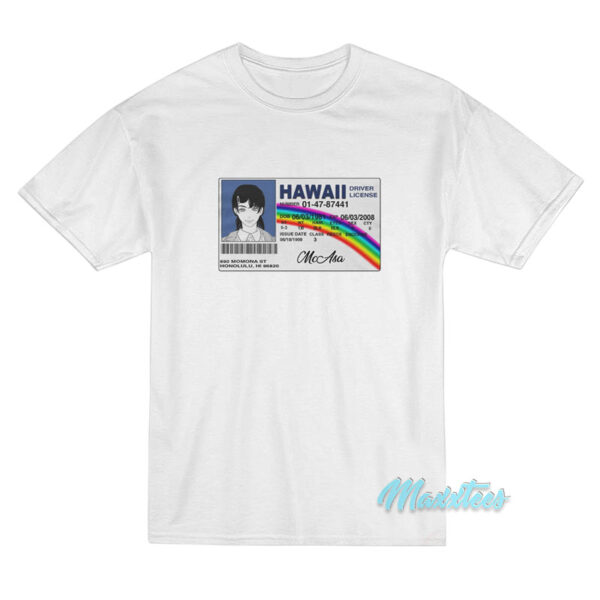 McAsa Hawaii Driver License T-Shirt