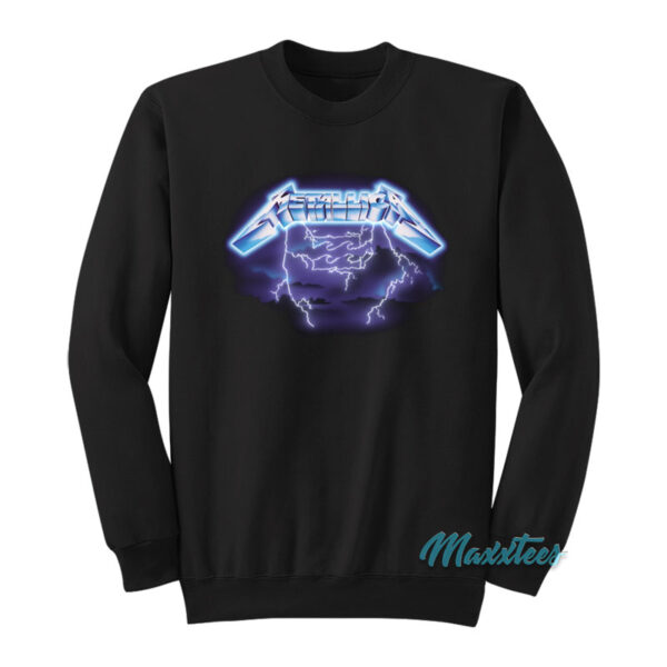 Metallica Lab Ride The Lightning Sweatshirt