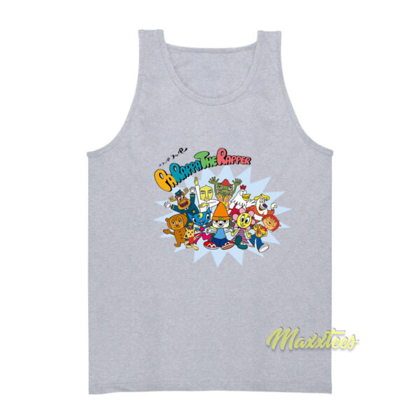 Parappa The Rapper Character Tank Top