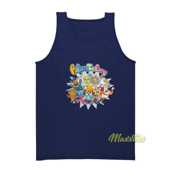Parappa The Rapper Group Tank Top