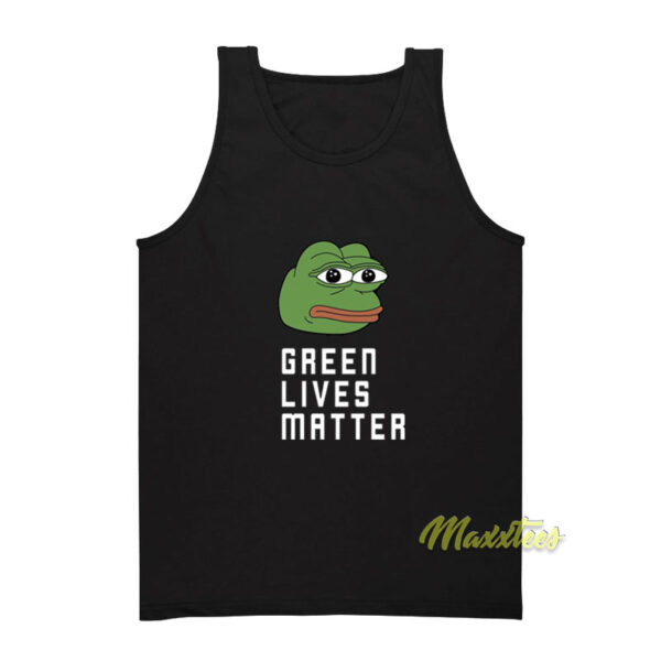 Pepe Green Lives Matter Tank Top