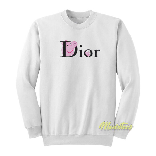 Peppa Pig Parody Dior Sweatshirt
