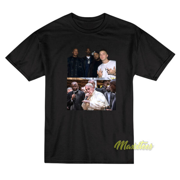Pope Francis Eminem T-Shirt