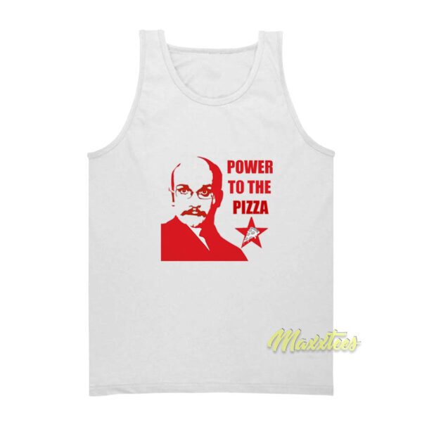 Power To The Pizza John Tank Top
