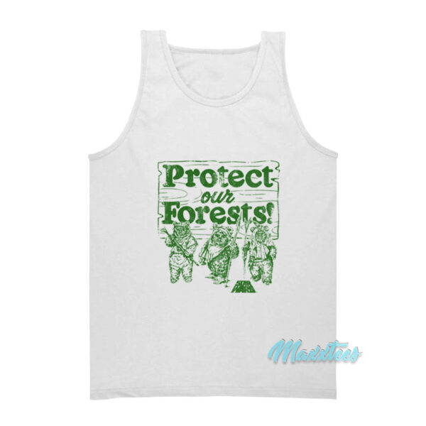 Protect Our Forests Ewok Star Wars Tank Top
