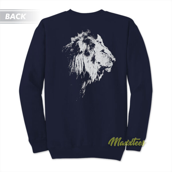 Saint Michael Lamb and Lion Sweatshirt