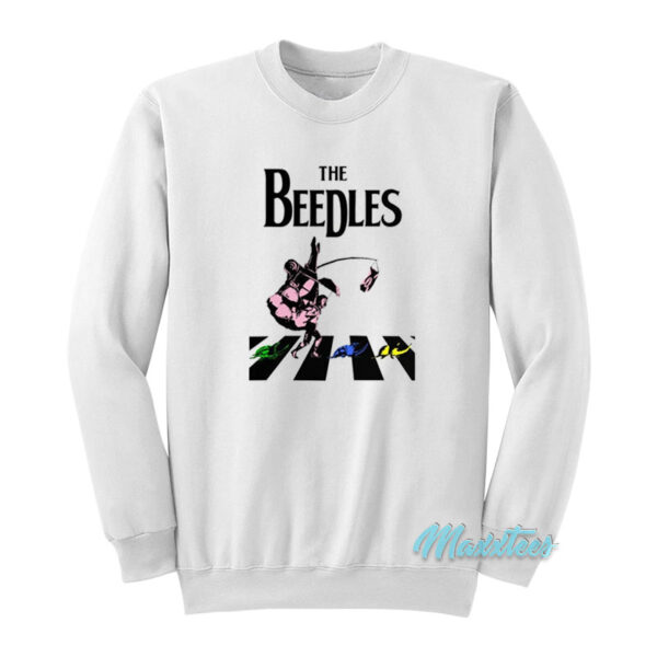 The Beedles Beatles Abbey Road Mashup Sweatshirt