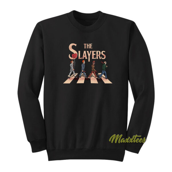 The Slayers Horror Movie Abbey Road Sweatshirt