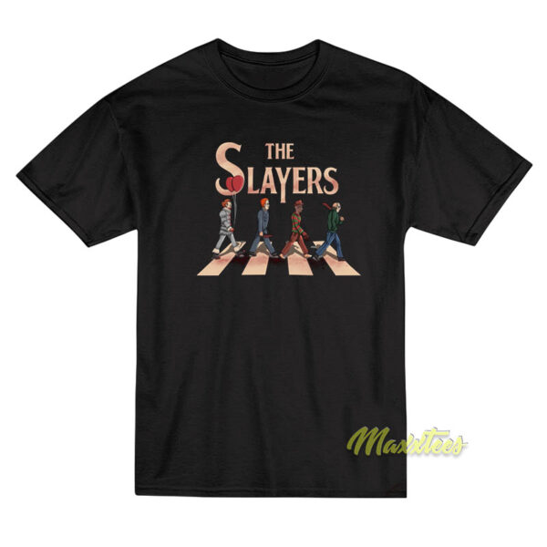 The Slayers Horror Movie Abbey Road T-Shirt