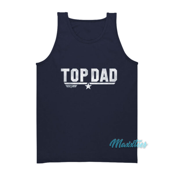 Top Gun Top Dad Tank Top