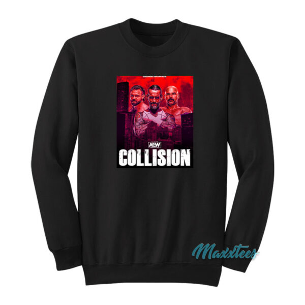 Aew All Elite Wrestling Collision Sweatshirt