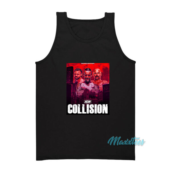 Aew All Elite Wrestling Collision Tank Top